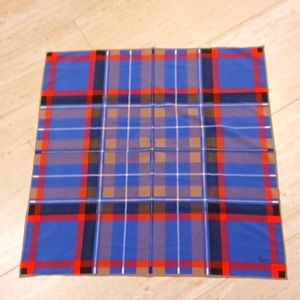 Veresa by Ugna Plaid Silky Scarf